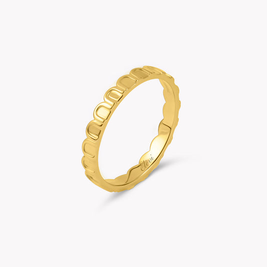 The Elevi Eternity Stack Ring